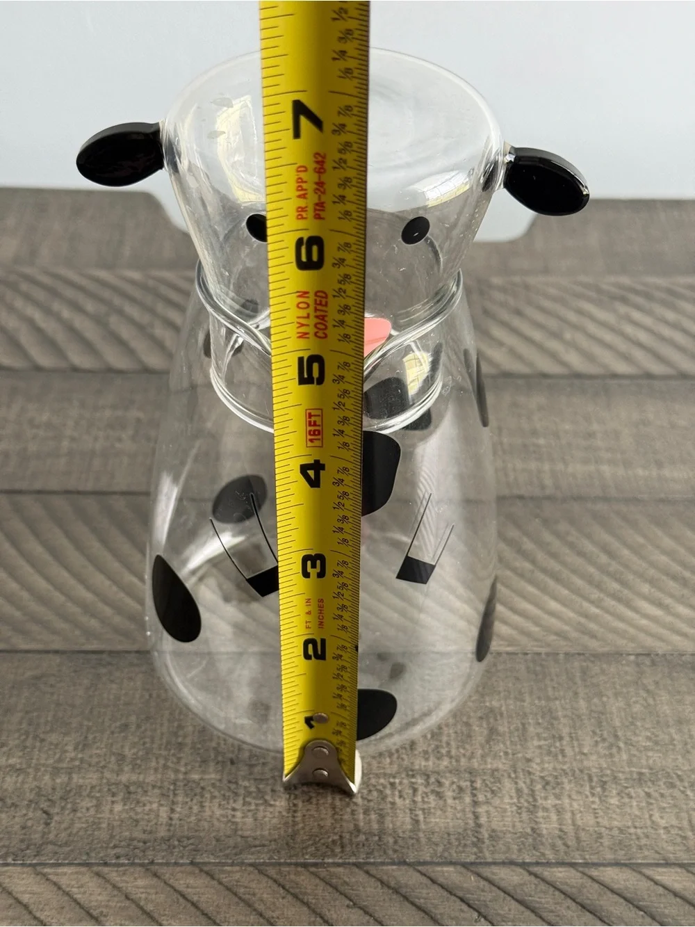 Cow Carafe Pitcher Cow Water Pitcher With Cup Bedside Water Carafe Cow Glass Set